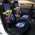 New York Giants Car Seat Covers Baby Yoda Car Accessories For Fan - Gearcarcover - 2