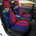 New York Giants Car Seat Covers Baby Yoda Car Accessories - Gearcarcover - 2