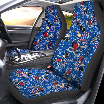 New York Giants Car Seat Covers Cartoon Theme Collection - Gearcarcover - 1