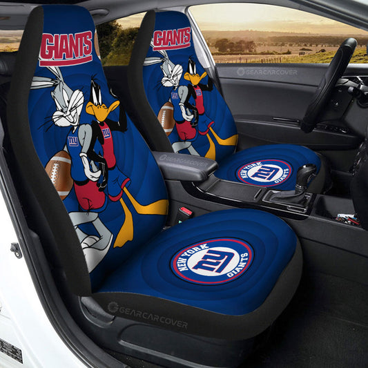 New York Giants Car Seat Covers Custom Car Accessories - Gearcarcover - 2