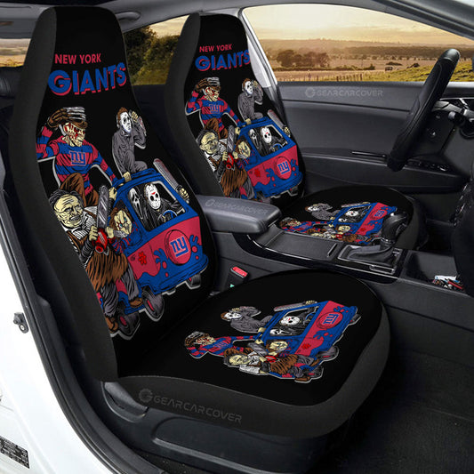 New York Giants Car Seat Covers Custom Car Accessories - Gearcarcover - 2