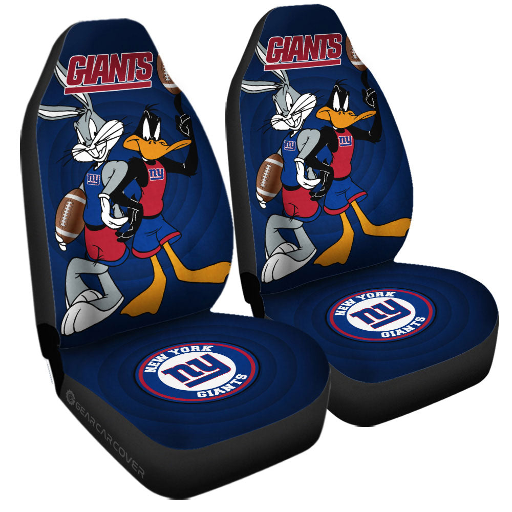 New York Giants Car Seat Covers Custom Car Accessories - Gearcarcover - 3