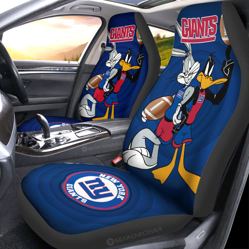 New York Giants Car Seat Covers Custom Car Accessories - Gearcarcover - 1