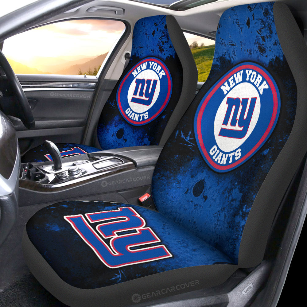 New York Giants Car Seat Covers Custom Car Accessories - Gearcarcover - 1