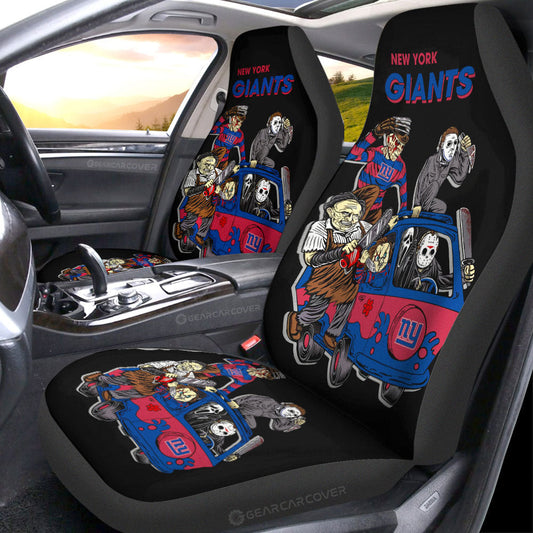 New York Giants Car Seat Covers Custom Car Accessories - Gearcarcover - 1