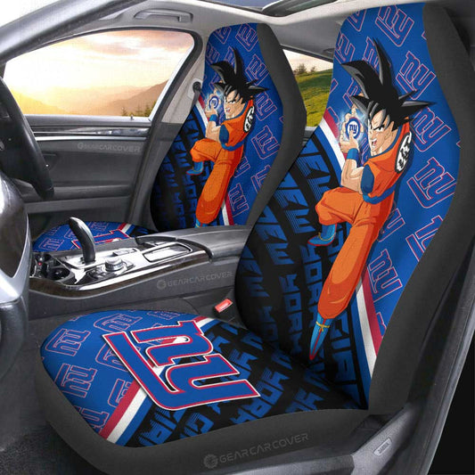 New York Giants Car Seat Covers Goku Car Accessories For Fans - Gearcarcover - 2