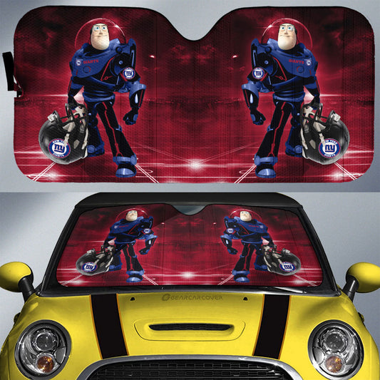 New York Giants Car Sunshade Custom Car Accessories For Fan - Gearcarcover - 1