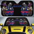 New York Giants Car Sunshade Custom Car Accessories - Gearcarcover - 1