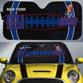 New York Giants Car Sunshade Custom Car Accessories - Gearcarcover - 1