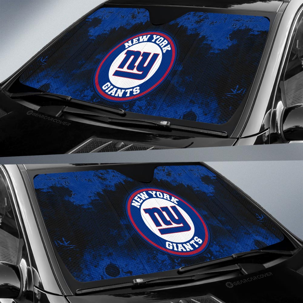 New York Giants Car Sunshade Custom Car Accessories - Gearcarcover - 2