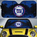 New York Giants Car Sunshade Custom Car Accessories - Gearcarcover - 1