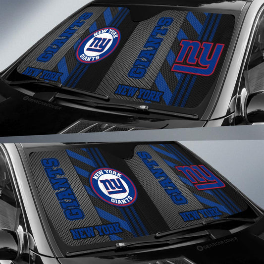 New York Giants Car Sunshade Custom Car Accessories - Gearcarcover - 2