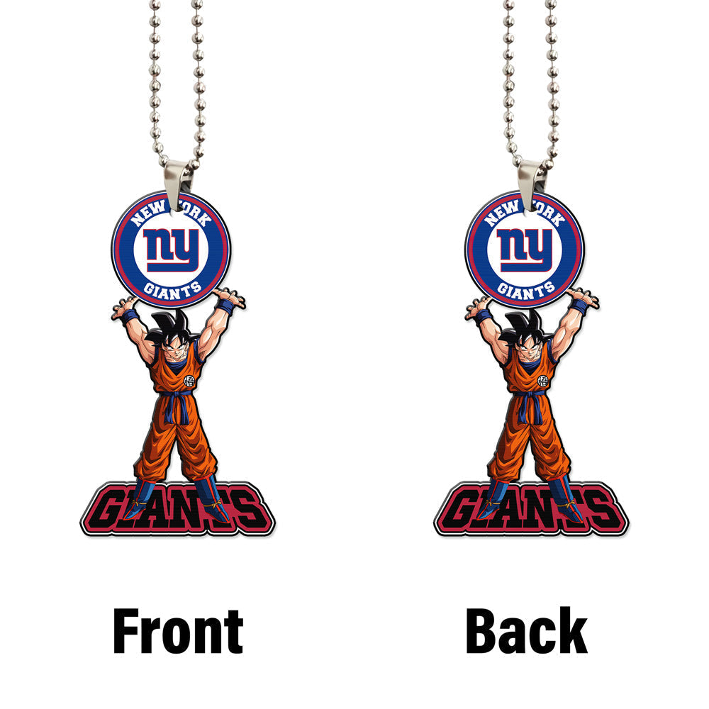 New York Giants Ornament Goku Car Accessories - Gearcarcover - 4