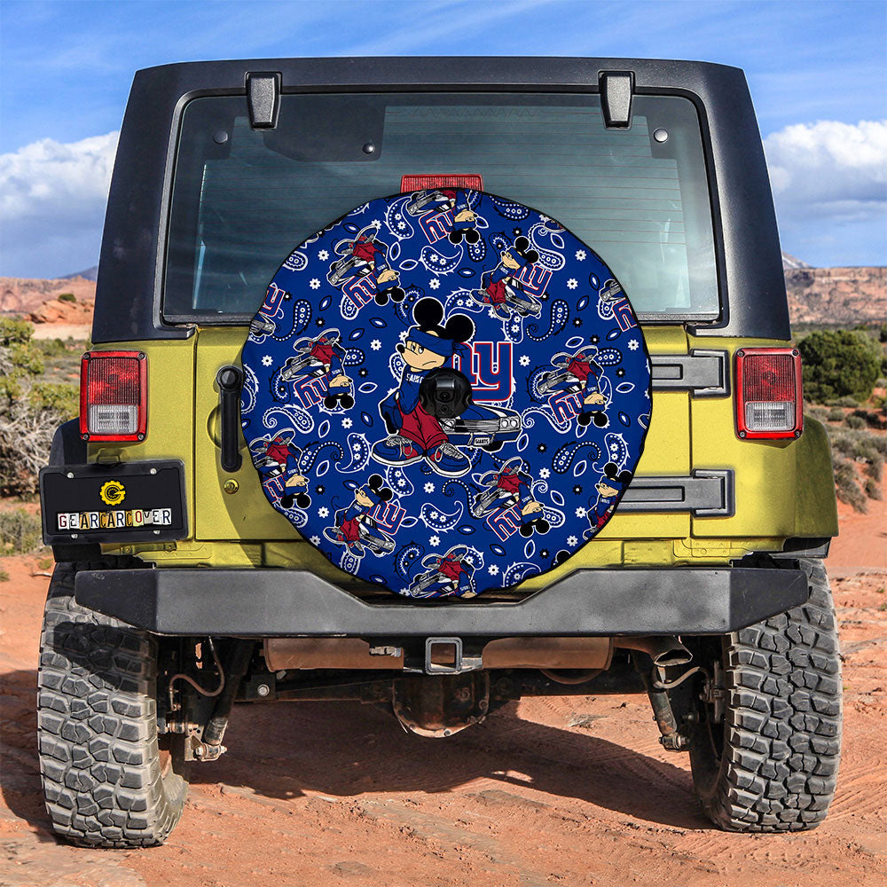 New York Giants Spare Tire Covers Camera Hole Cartoon Theme Collection - Gearcarcover - 2