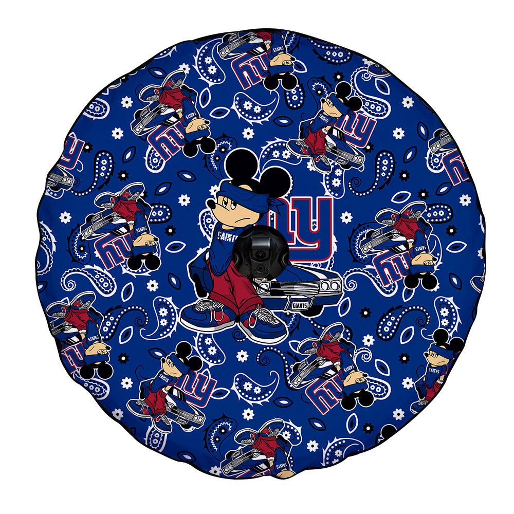 New York Giants Spare Tire Covers Camera Hole Cartoon Theme Collection - Gearcarcover - 4