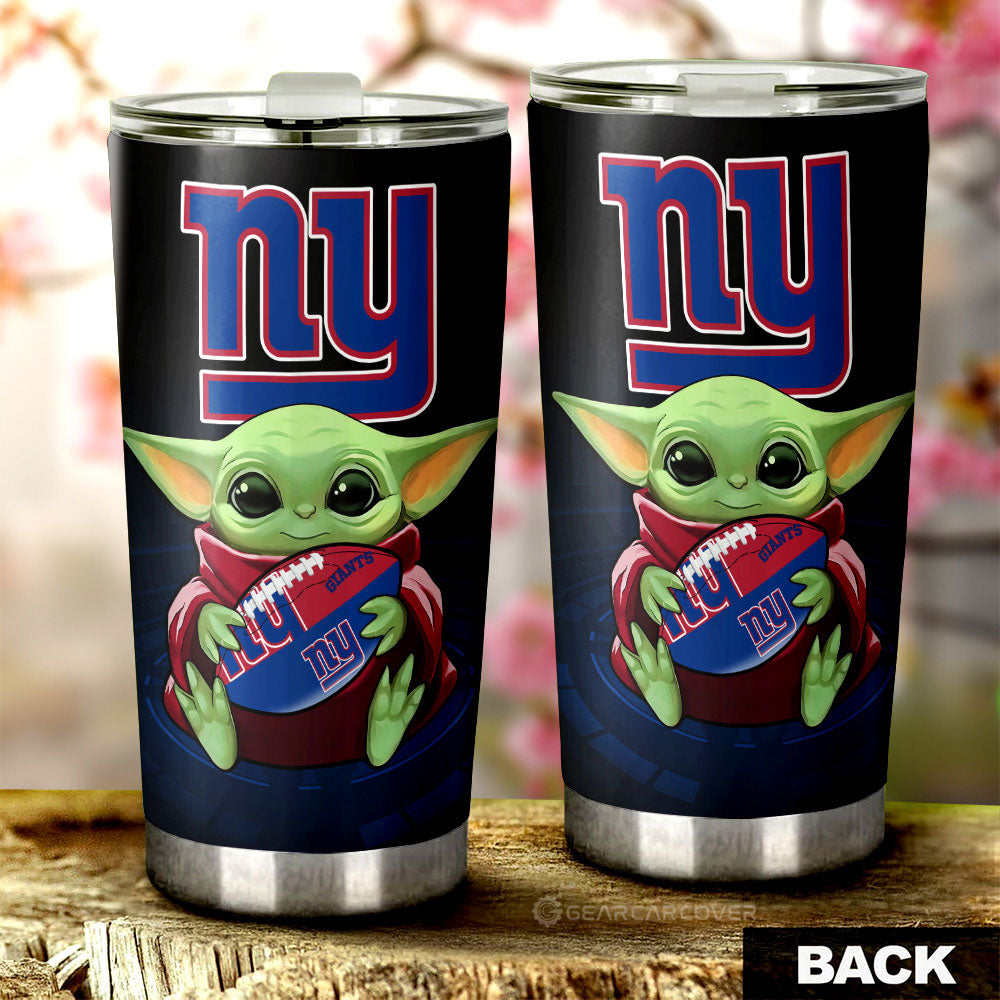 New York Giants Tumbler Cup Custom Car Accessories For Fan - Gearcarcover - 2