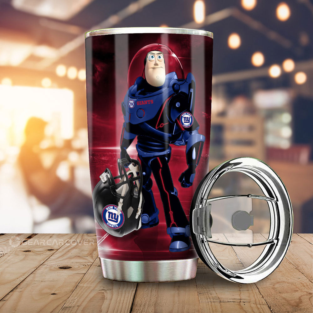 New York Giants Tumbler Cup Custom Car Accessories For Fan - Gearcarcover - 1