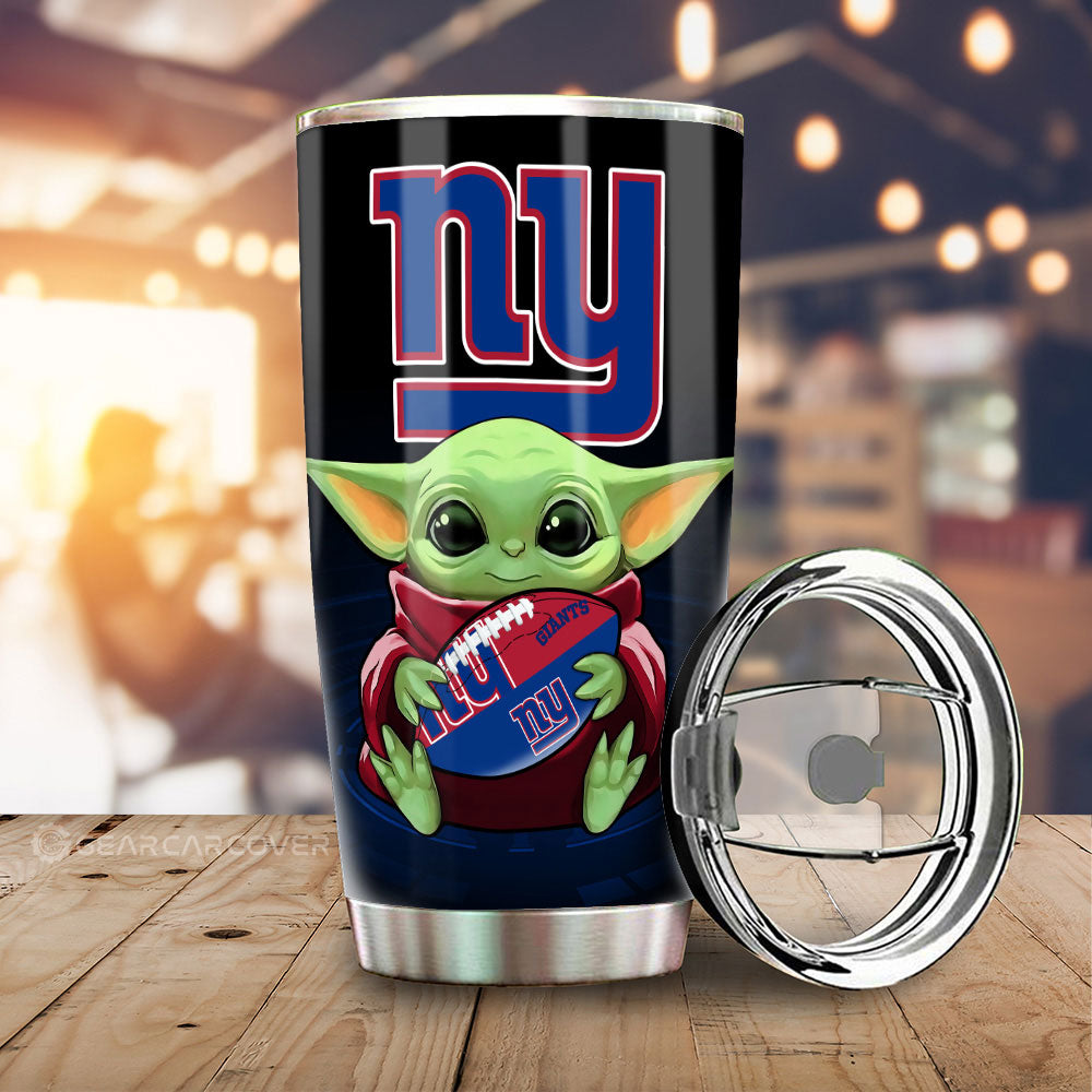 New York Giants Tumbler Cup Custom Car Accessories For Fan - Gearcarcover - 1