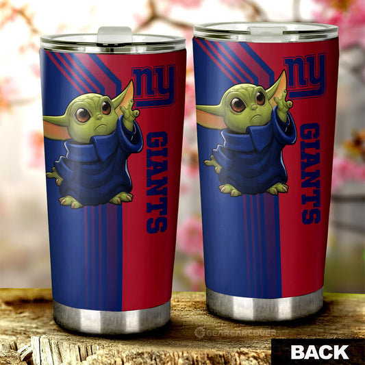 New York Giants Tumbler Cup Custom Car Accessories - Gearcarcover - 2