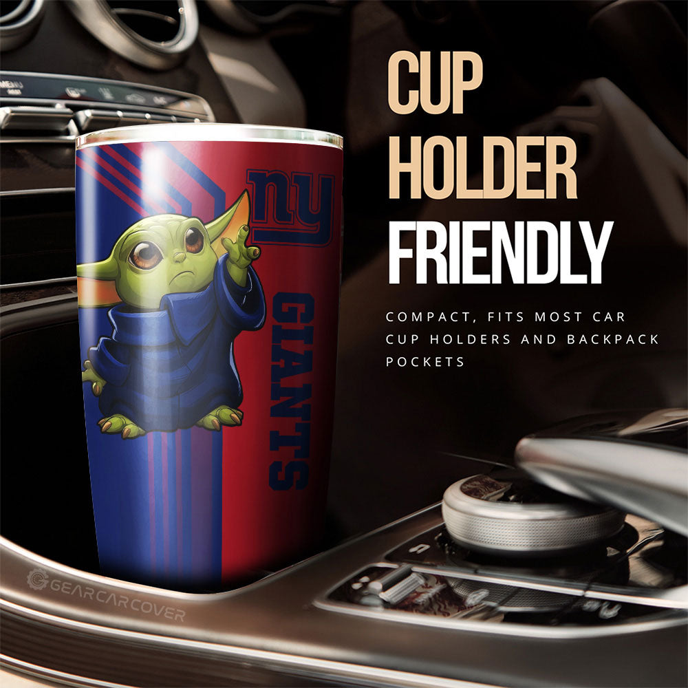 New York Giants Tumbler Cup Custom Car Accessories - Gearcarcover - 3