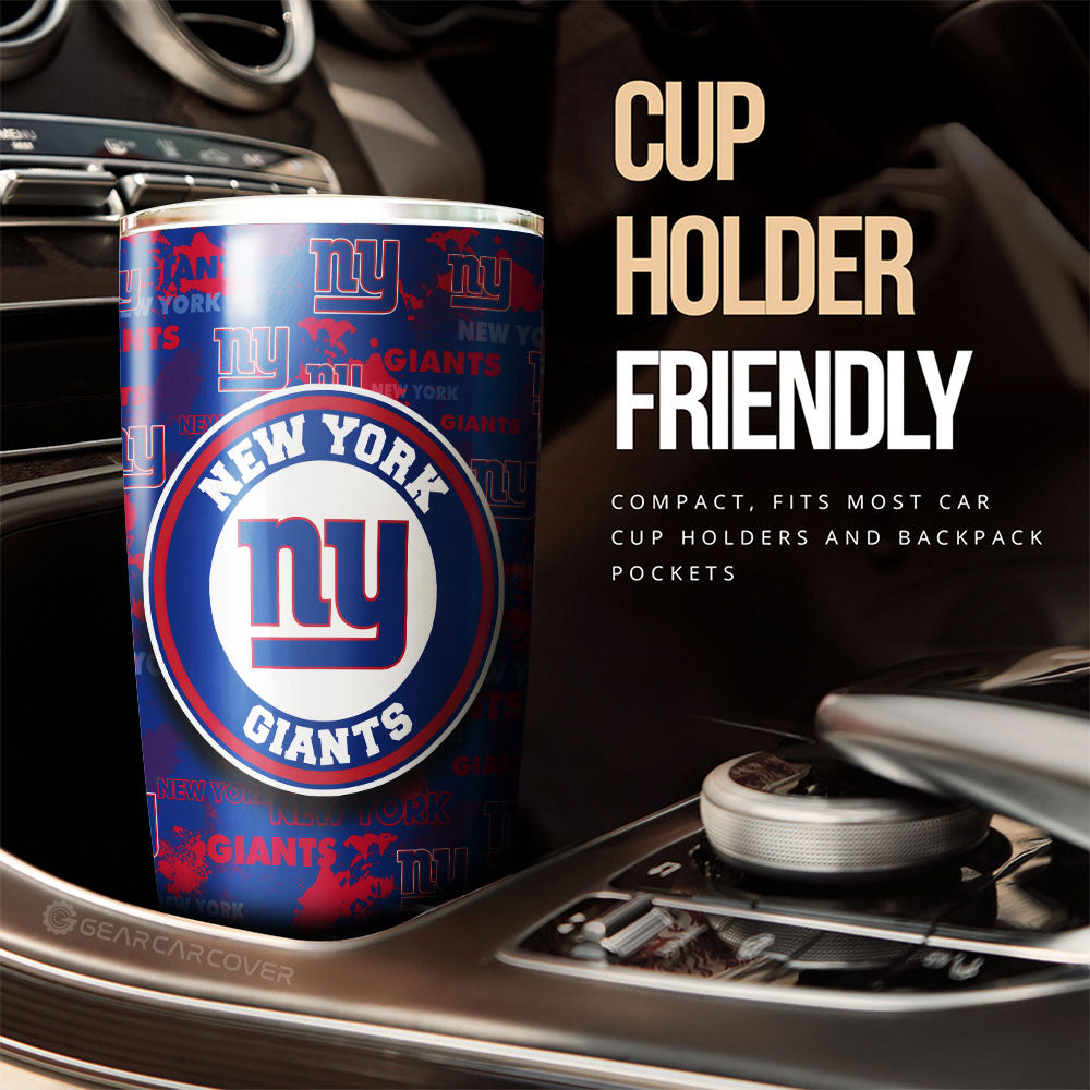 New York Giants Tumbler Cup Custom Car Accessories - Gearcarcover - 3