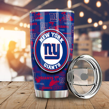 New York Giants Tumbler Cup Custom Car Accessories - Gearcarcover - 1