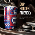 New York Giants Tumbler Cup Custom Ugly Style Car Accessories - Gearcarcover - 3