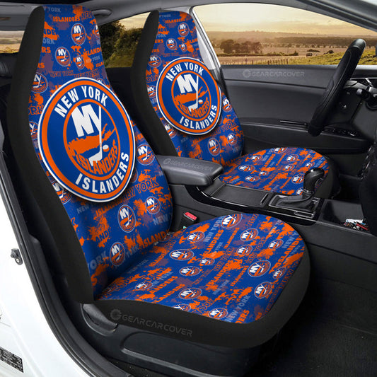 New York Islanders Car Seat Covers Custom Car Accessories - Gearcarcover - 2