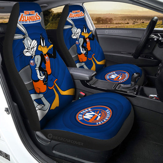 New York Islanders Car Seat Covers Custom Car Accessories - Gearcarcover - 2