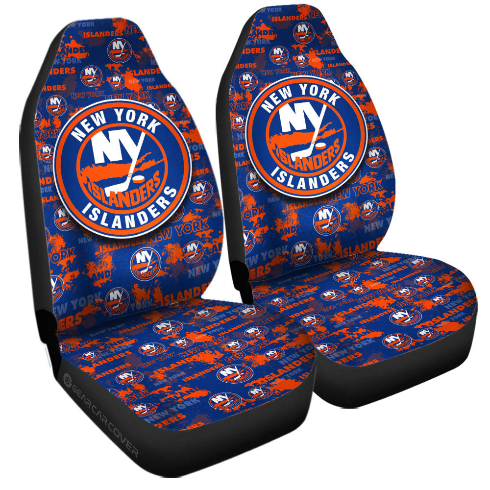 New York Islanders Car Seat Covers Custom Car Accessories - Gearcarcover - 3