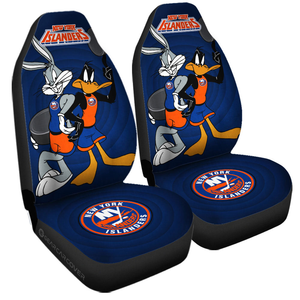 New York Islanders Car Seat Covers Custom Car Accessories - Gearcarcover - 3