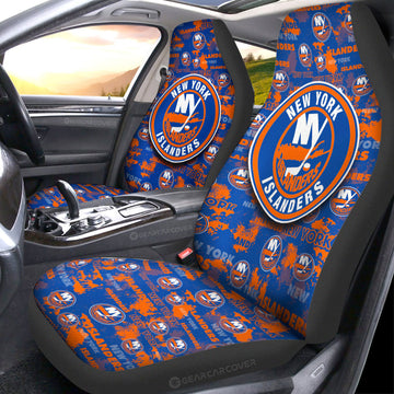 New York Islanders Car Seat Covers Custom Car Accessories - Gearcarcover - 1