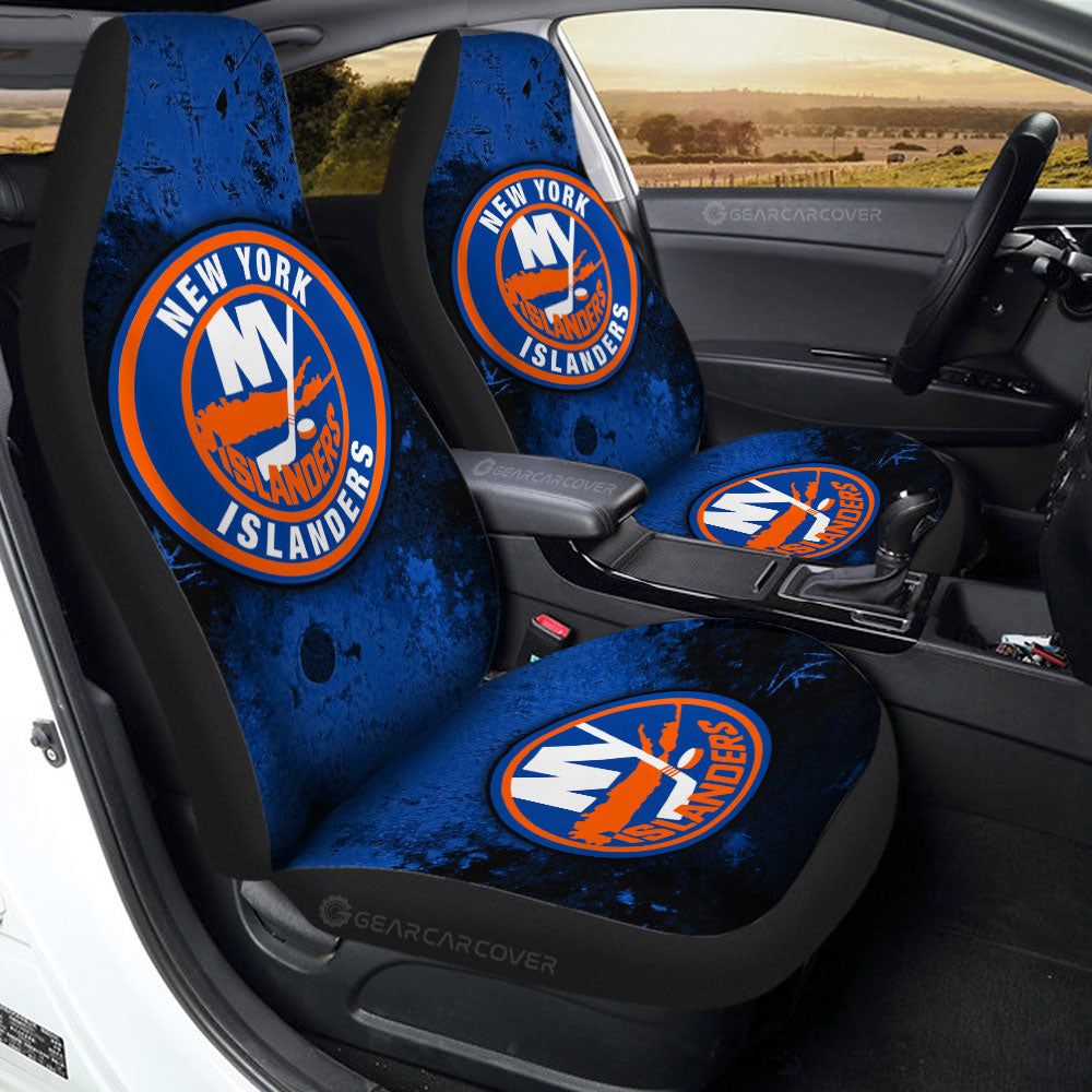 New York Islanders Car Seat Covers Custom Car Accessories - Gearcarcover - 2