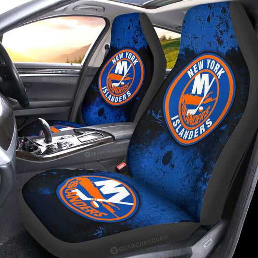 New York Islanders Car Seat Covers Custom Car Accessories - Gearcarcover - 1