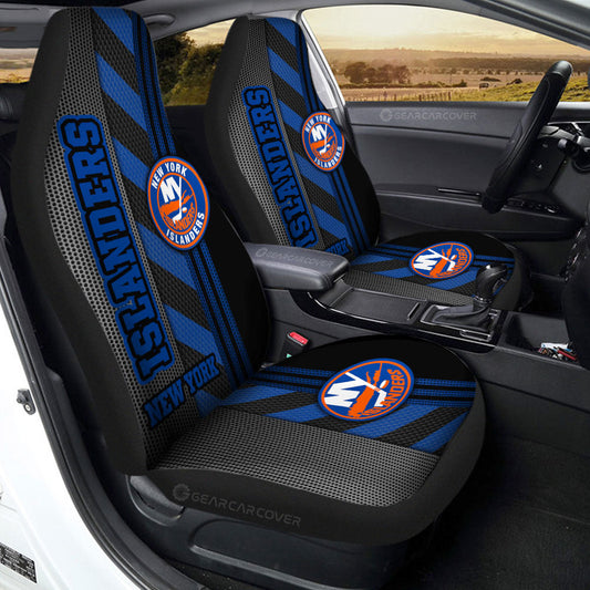 New York Islanders Car Seat Covers Custom Car Accessories - Gearcarcover - 2