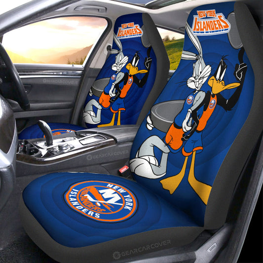 New York Islanders Car Seat Covers Custom Car Accessories - Gearcarcover - 1