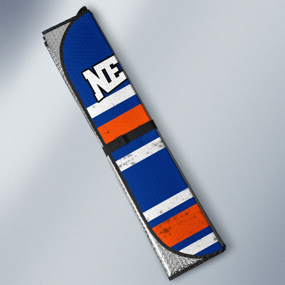 New York Islanders Car Sunshade Custom Car Accessories - Gearcarcover - 3