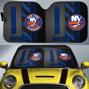 New York Islanders Car Sunshade Custom Car Accessories - Gearcarcover - 1