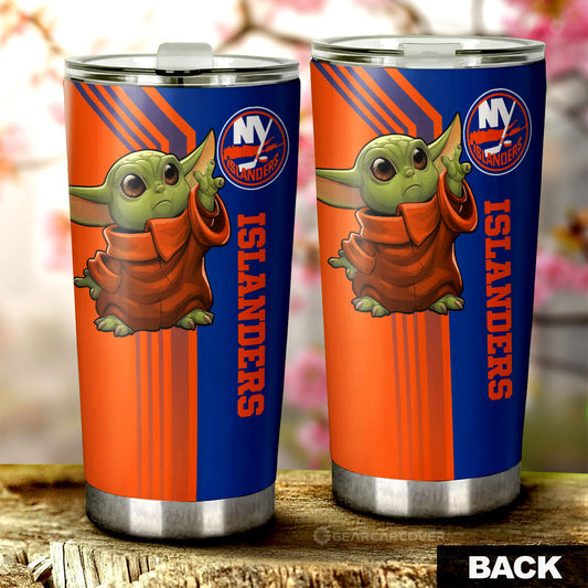 New York Islanders Tumbler Cup Custom Car Accessories - Gearcarcover - 2