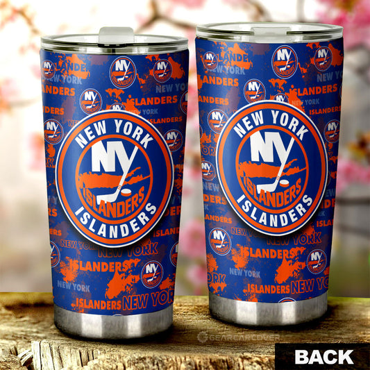 New York Islanders Tumbler Cup Custom Car Accessories - Gearcarcover - 2