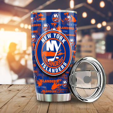 New York Islanders Tumbler Cup Custom Car Accessories - Gearcarcover - 1