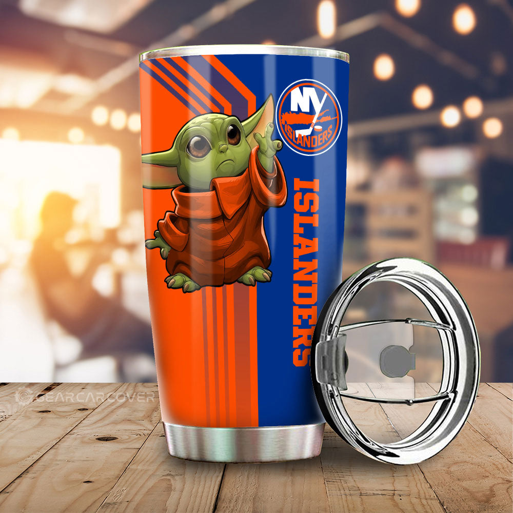 New York Islanders Tumbler Cup Custom Car Accessories - Gearcarcover - 1