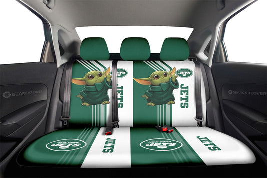 New York Jets Car Back Seat Covers Custom Car Accessories - Gearcarcover - 2