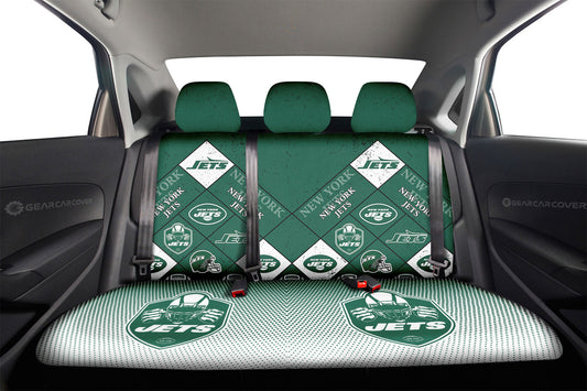 New York Jets Car Back Seat Covers Sporty Team Collection - Gearcarcover - 2