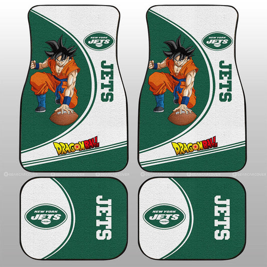 New York Jets Car Floor Mats Custom Car Accessories For Fans - Gearcarcover - 1
