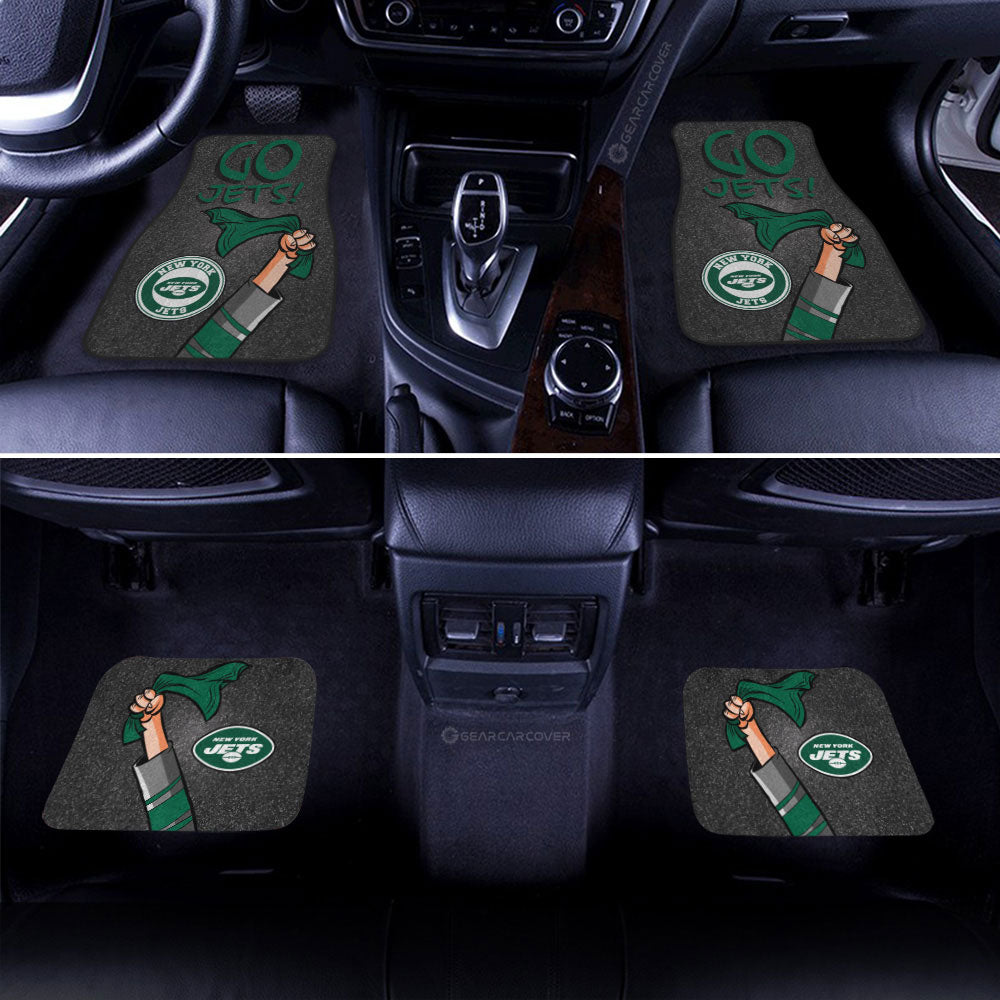 New York Jets Car Floor Mats Custom Car Accessories - Gearcarcover - 2