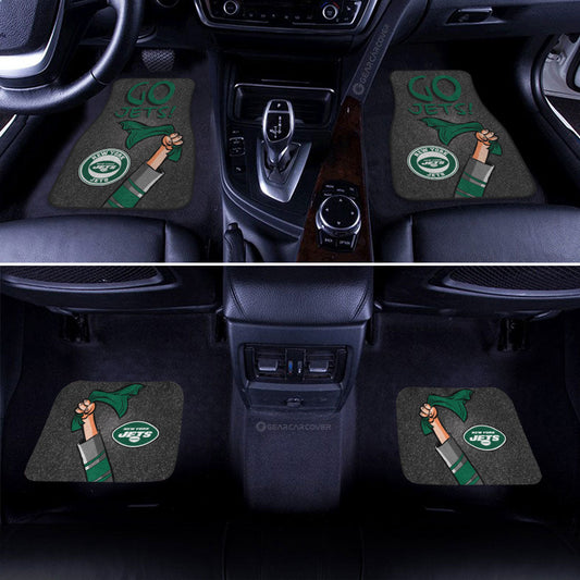 New York Jets Car Floor Mats Custom Car Accessories - Gearcarcover - 2
