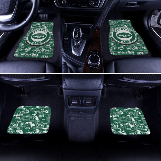 New York Jets Car Floor Mats Custom Car Accessories - Gearcarcover - 2