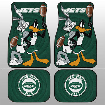 New York Jets Car Floor Mats Custom Car Accessories - Gearcarcover - 1