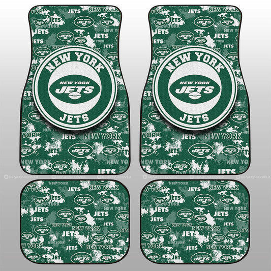 New York Jets Car Floor Mats Custom Car Accessories - Gearcarcover - 1